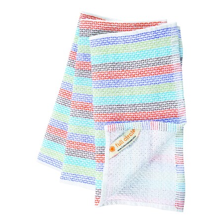 Full Circle Full Circle Tidy Multicolored Cotton Dish Cloth 3 pk FC10206